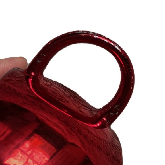 Two  2013 Holiday Christmas Starbucks Ceramic gold and red  Mirror Mugs Cups - Picture 7 of 11